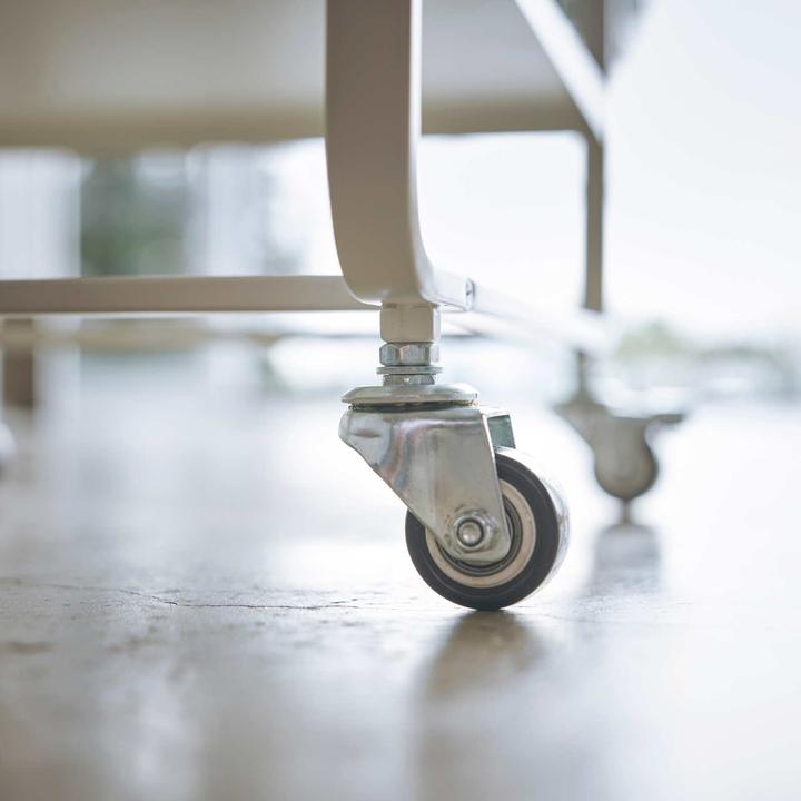 Image du produit Yamazaki Küchenwagen - 3 Level - Turm - Weiss (4918)