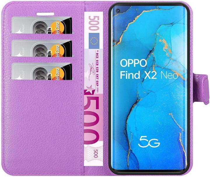 Produktbild Cadorabo Book mit Standfunktion Cover (Oppo Find X2 Neo)