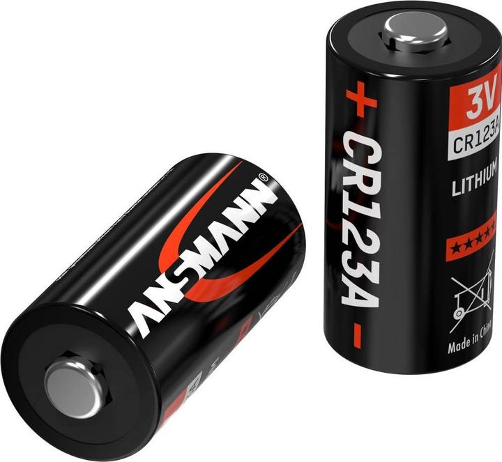 Actual product image Ansmann Photo battery CR-123A Lithium C (6 pcs., CR123A, 1375 mAh)
