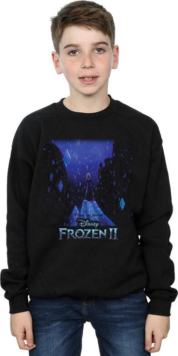 Actual product image Disney Boys Frozen 2 Elsa Diamond Elements Sweatshirt (140, 146)