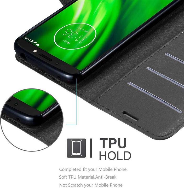 Image du produit Cadorabo Book avec fonction stand Cover (Motorola Moto G6 Play, Motorola Moto E5)