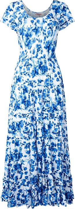 Actual product image Joe Browns PETITE Floral Full Skirt Crinkle Maxi (44)