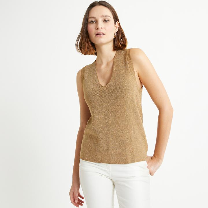Image du produit Anne Weyburn Top avec col en V (40)