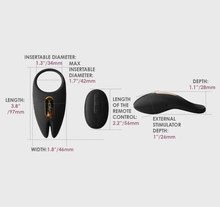 Produktbild Svakom Winni 2 App Controlled Penis Ring (3 cm)