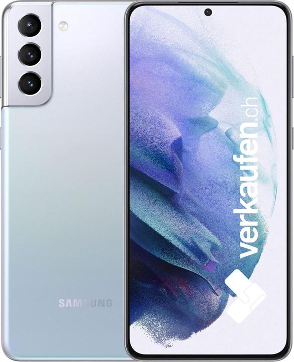 verkaufen.ch Galaxy S21+ 5G (256 GB, Phantom Silver, 6.70", 64 Mpx, Hybrid Dual SIM, A / Wie neu)