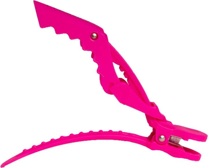 Framar Rubberized Jaw Gator Clips 4 pcs - Pink (4 Stk.)