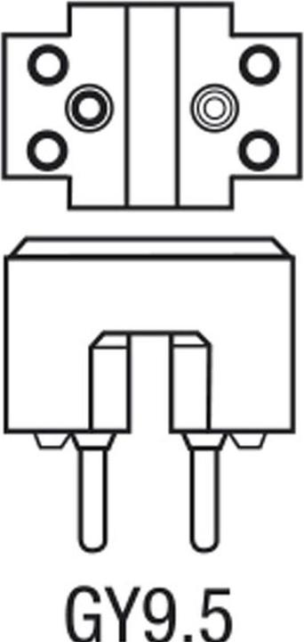 Actual product image Osram HSD 250 Halogen Light Effect Bulb 95 V GY9.5 250 W (250 W, GY9.5)