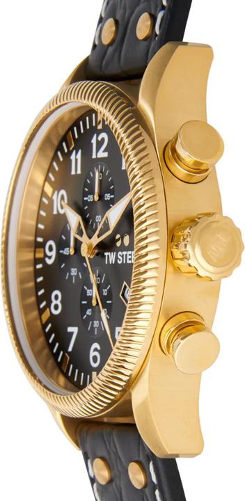 Actual product image TW-Steel VS115 Volante Chronograph 48mm 10ATM (Analogue wristwatch, 48 mm)