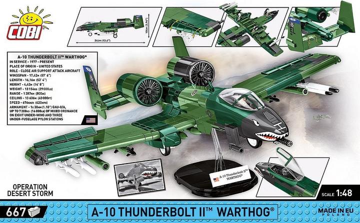 Image du produit Cobi A.F. A10 Thunderbolt II W 667T