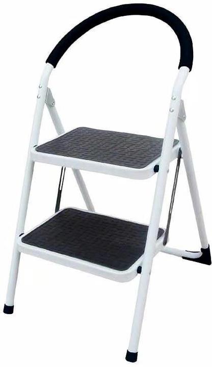 Actual product image Haushalt 2 STEP STEEL LADDER BL-C102 WHITE