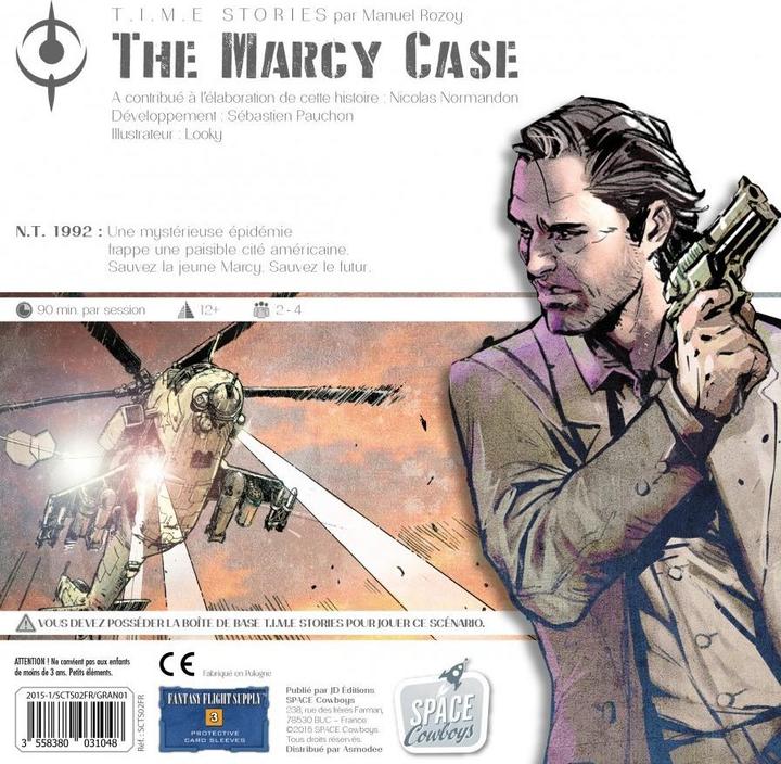 Actual product image Asmodée T.I.M.E. Stories- The Marcy Case (French)