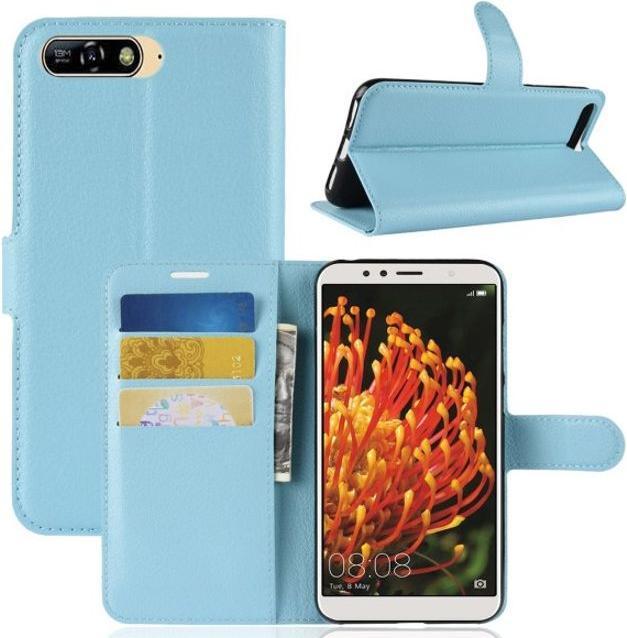 Immagine prodotto MU Classic Serie di copertine per libri in pelle Litchi (Huawei Y6 (2018))