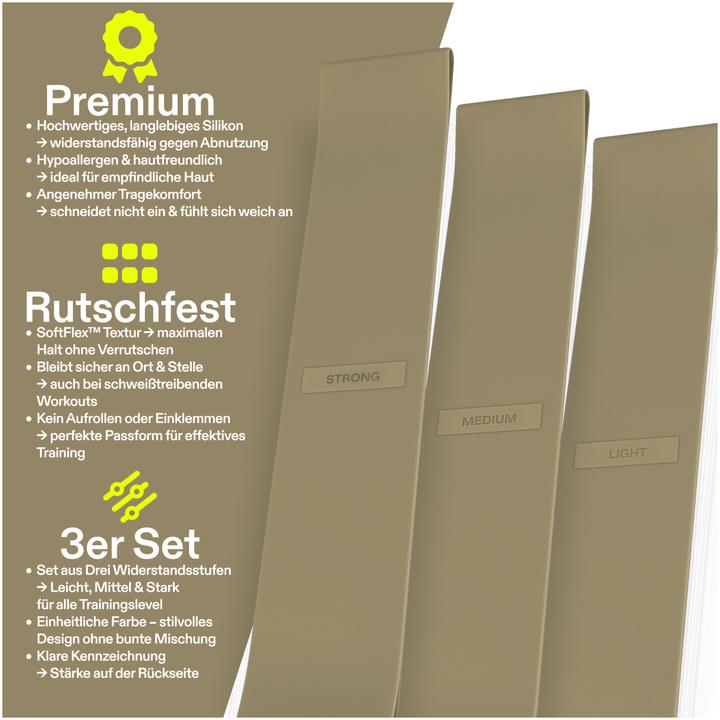 Produktbild Omnana SoftFlex Fitnessband (0.30 m, Leicht)