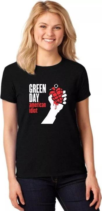 Green Day Womens/Ladies American Idiot T-Shirt