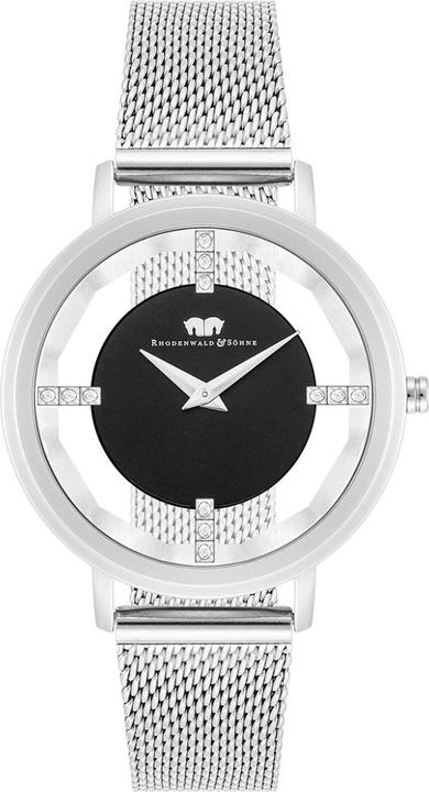 Damen Quarzuhr Lucrezia Edelstahl Silber - 33694 (Analoguhr, 36 mm)