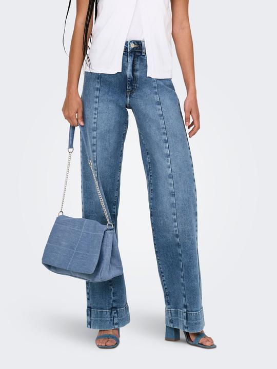 Image du produit Only ONLJUICY Hohe Taille Weiter Beinschnitt Jeans Jeans mit weitem Bein (W30/L32)