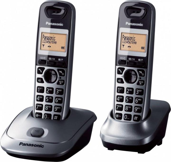 Panasonic KX-TG2512 telephone DECT Grey Caller ID