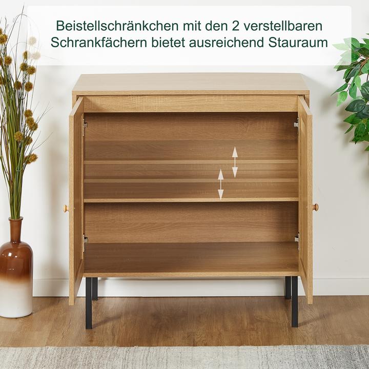 Produktbild Relaxdays Kommode (80 x 40 x 80 cm)