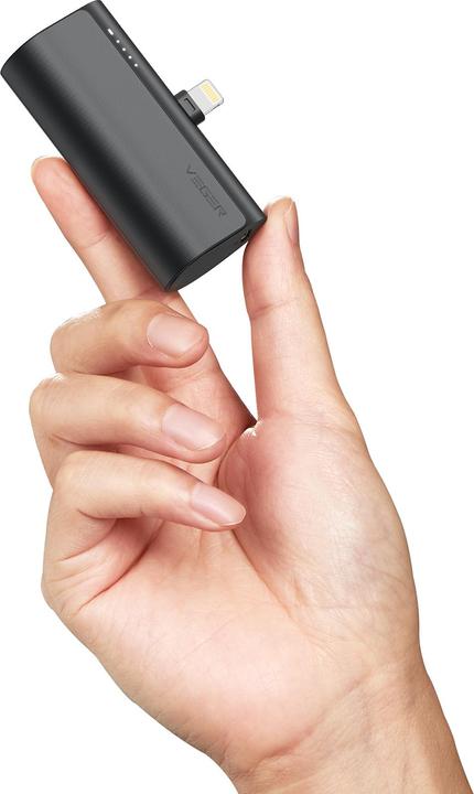 Actual product image Veger Plugon Powerbank Lightning - 5'000mAh (5000 mAh, 20 W, 18.50 Wh)