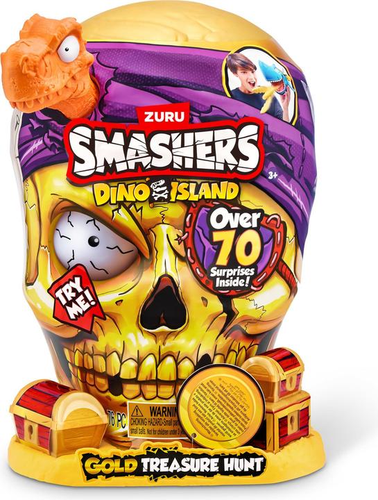 Actual product image Zuru Dino Island Gold Treasure Hunt