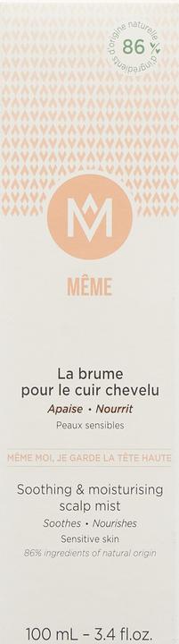 Nutritional values and ingredients Même La brume pour le cuir chevelu (100 ml)