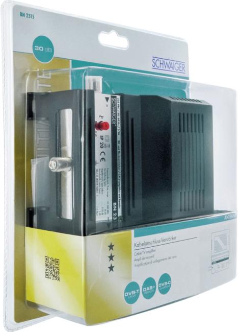 Produktbild Schwaiger BK- und Nachverstärker 30 dB (Verstärker)