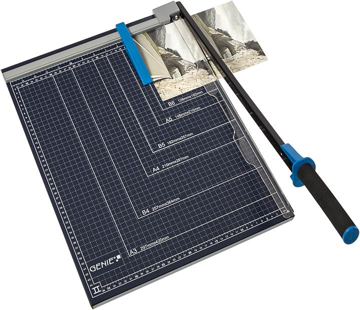 Image du produit Genie Coupeur de papier à levier, DIN (10 feuilles, A3)