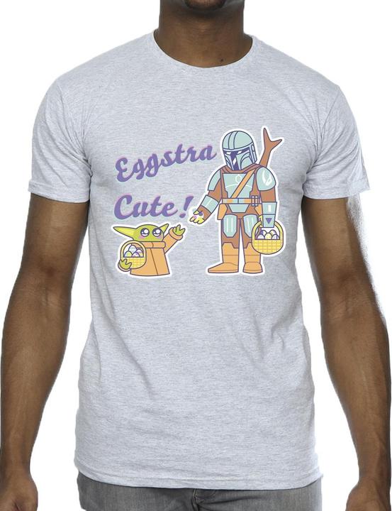 Immagine prodotto Star Wars The Mandalorian Eggstra Cute Grogu Maglietta Uomo (M)