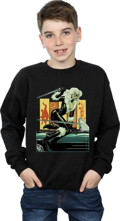 Immagine prodotto Black Cat Car Felpa Ragazzi (152, 158)