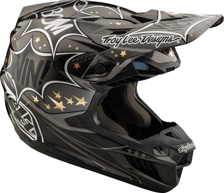 Productafbeelding Troy Lee Designs SE5 ECE Carbon MIPS helm, Cosmic Explosion, grijs, L | 58-59cm (58 - 59 cm, L)