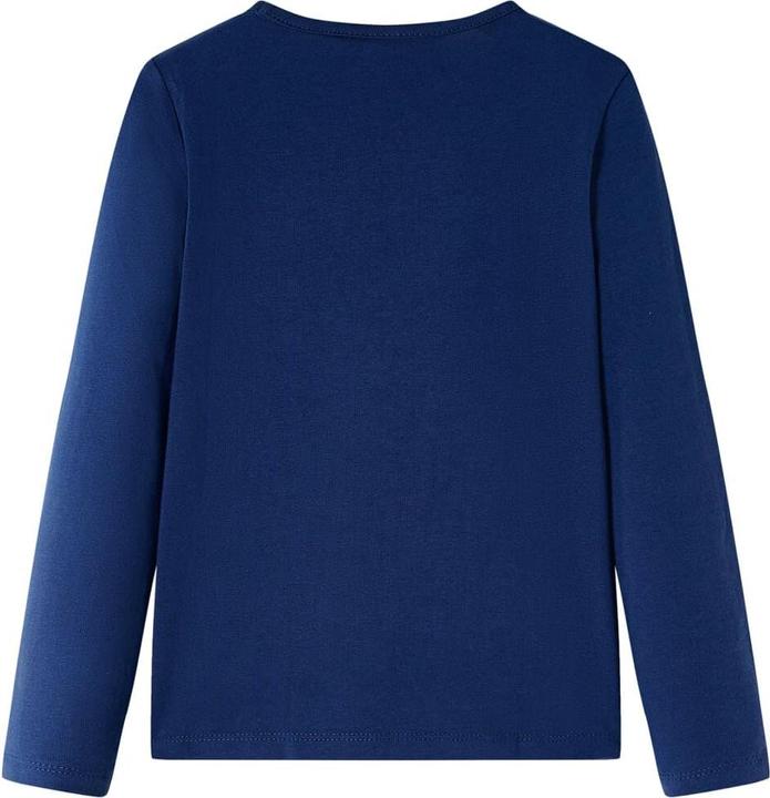 Immagine prodotto VidaXL Camicia da bambino a maniche lunghe blu navy 104,Materiale: 95% cotone (104)