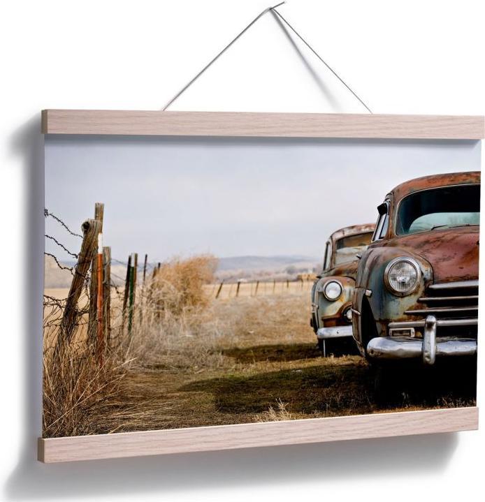 Produktbild Trenddeko Old rusted Cars (160 x 105 cm)