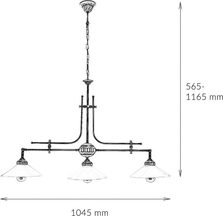 Produktbild Licht-Erlebnisse Lampadari Biliardo (E27)