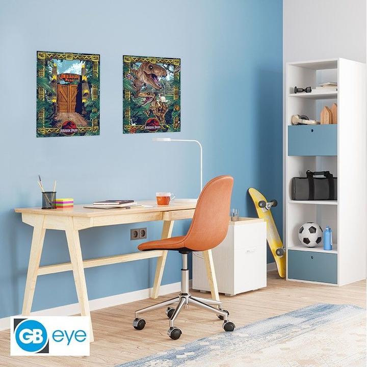 Immagine prodotto GB Eye Jurassic World Set 2 Chibi Posters - Gates and Biodiversity