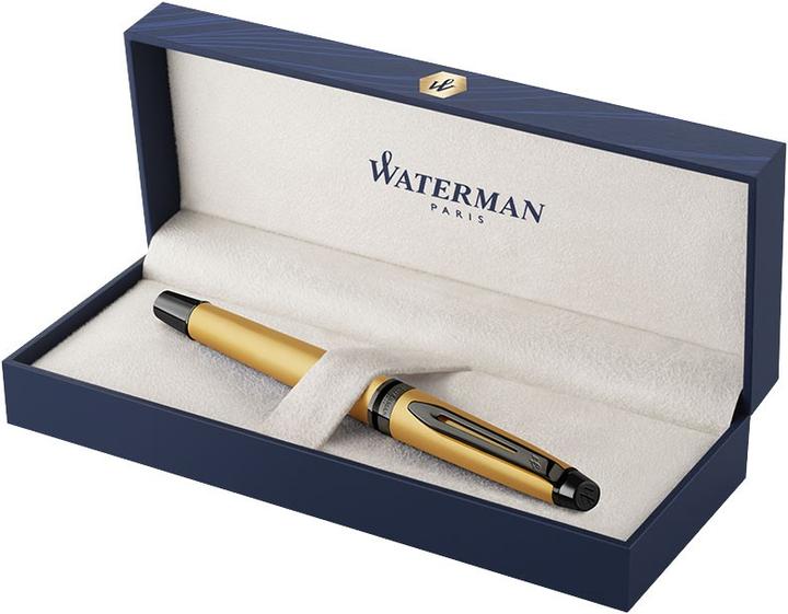 Actual product image Waterman Rollerball Expert Metallic SE F (Gold, Black, 1 x)
