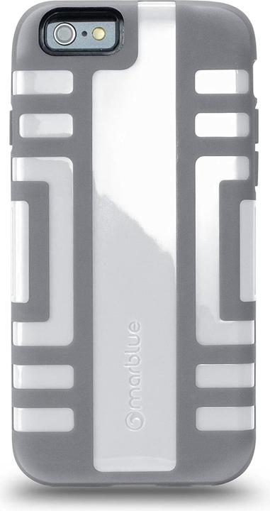Image du produit MarBlue Étui double couche Elite Sport pour iPhone 6/6S Blanc/gris (Apple iPhone 6)