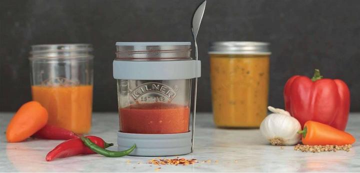 Image du produit Kilner Suppenbehälter 0.35 l Transparent Grau