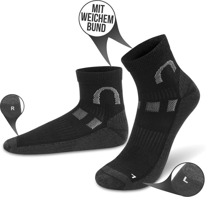Image du produit Normani 2 paires de chaussettes courtes en mérinos Lismore (lot de 2, 47 - 50)