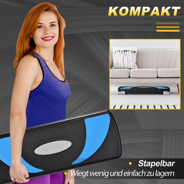 Actual product image Homcom Black+Light blue+Grey