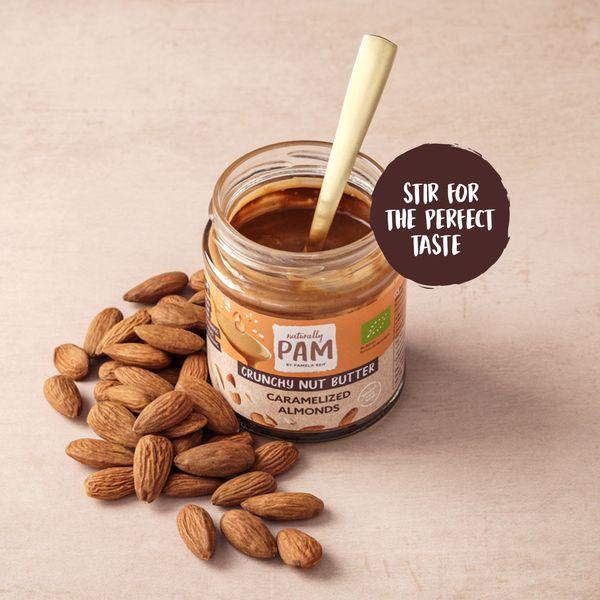 Produktbild Naturally Pam Bio Crunchy Nut Butter (370 g)