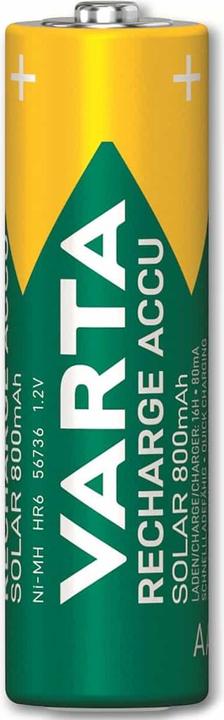 Productafbeelding Varta Accu Solar opladen (2 Pcs., AA, 800 mAh)