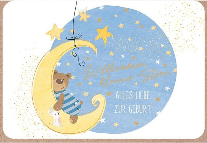 Image du produit ABC Carte de voeux de naissance B6 (1 pcs)