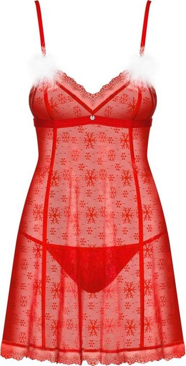 Produktbild Obsessive Claussica Babydoll, Thong XL/2XL (L, XL)