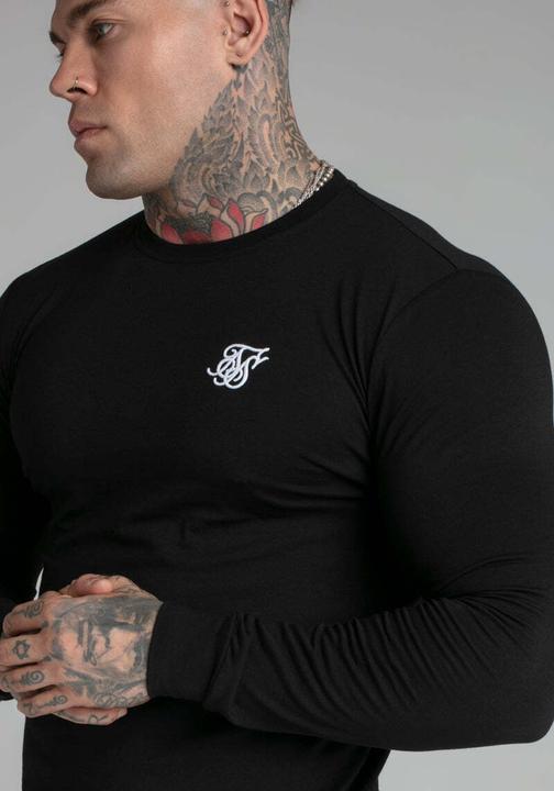 Actual product image Siksilk Sweatshirts Black Essential Sweatshirt (XL)