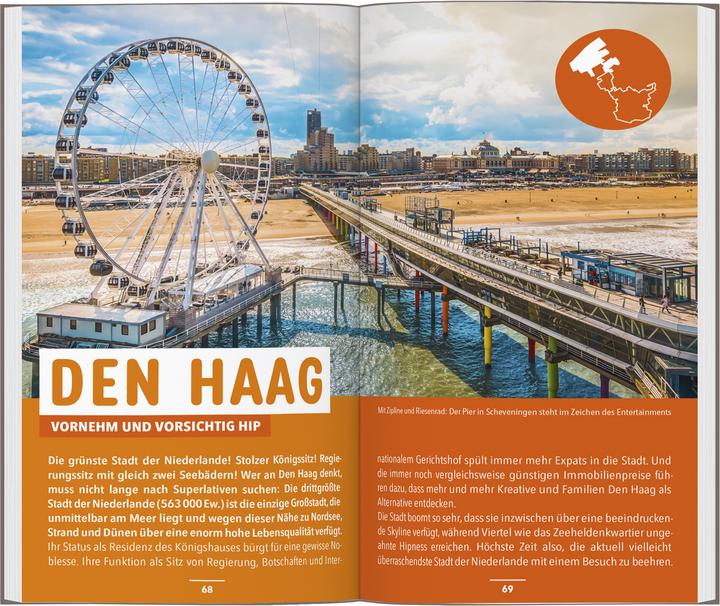 Image du produit Reiseführer Rotterdam & Den Haag, Delft (Allemand, Ralf Johnen, 2024)
