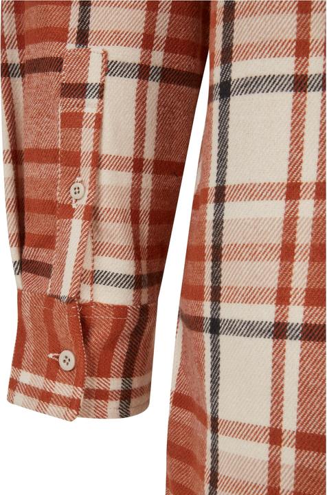 Produktbild Urban Classics Long Oversized Checked Leaves Shirt (L)