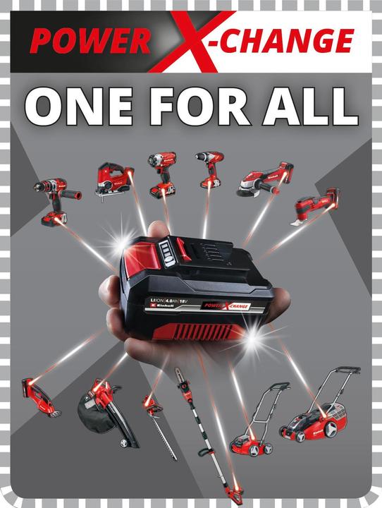 Actual product image Einhell TE-PL 18/82 Li Solo