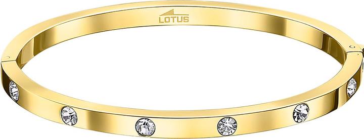 Lotus Style - Solid gold-plated bracelet with crystals LS1846-2 / 2 (Edelstahl)