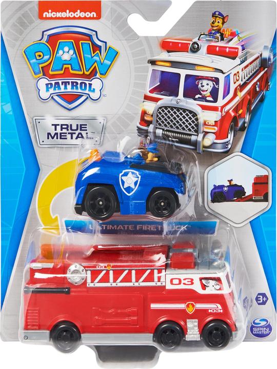 Image du produit Spin Master PAW True Metal Team Vehicle Firetruck