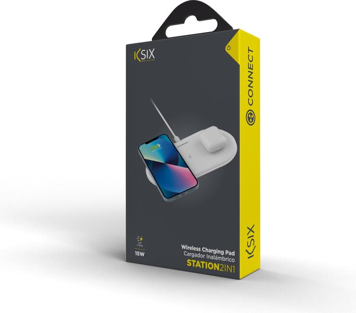 Actual product image KSIX WIRELESS CHARGING 2-IN-1 (30 W)